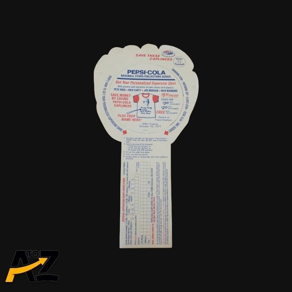 1977 Pepsi Cola Baseball Stars Glove Trading Cards Lot Of 8 - Picture 9 of 12